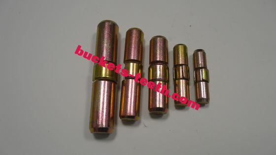 40Cr Excavator Bucket Teeth Pin Black / Golden 09244-02496 For PC200