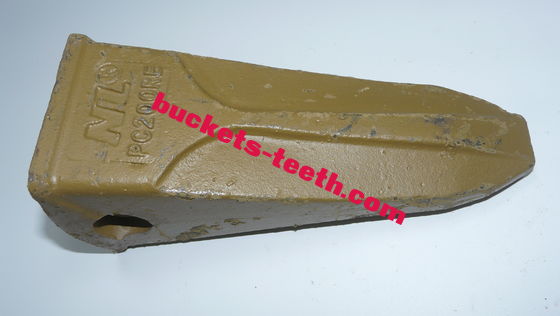 205-70-19570 Excavator Bucket Teeth Yellow Rock Teeth For Excavator Bucket