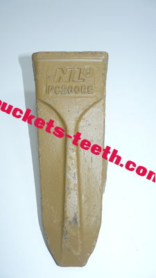 205-70-19570 Excavator Bucket Teeth Yellow Rock Teeth For Excavator Bucket