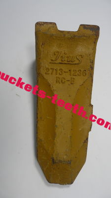 Denti di secchio per escavatori in acciaio legato 2713-1236RC 2713-1236TL Denti di roccia per escavatori