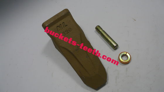 Denti per benna 1U3352 per impieghi gravosi HRC 47 - HRC 52 Dente per benna per escavatore con BLOCCAGGIO 8E6359 e PERNO 8E6358