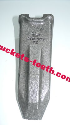 Excavator Forged Bucket Teeth HRC 48 - HRC 52 2713-1219 2713Y1219 For DH300
