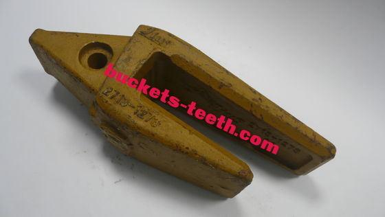 Yellow Excavator Bucket Teeth Adapter Customized 2713-1273 OEM