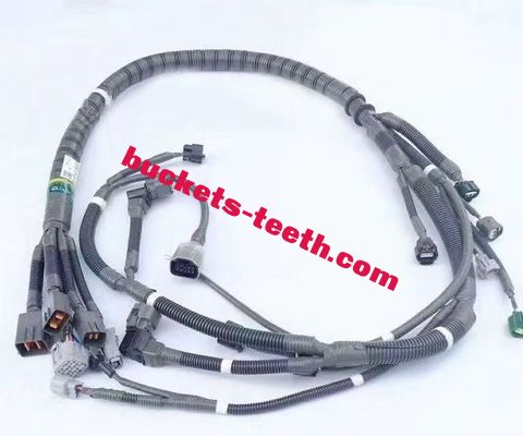 6HK1 Engine Wire Harness 1-82641375-8 Engine Harness Replacement Black For ISUZU Hitachi