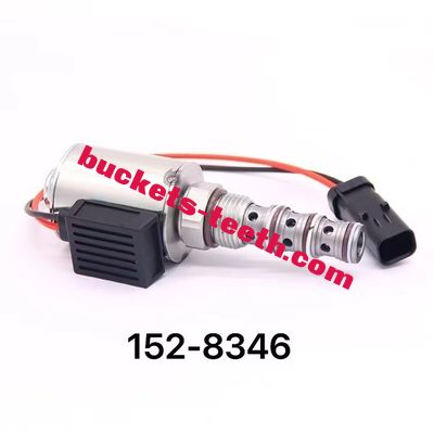 Elettrovalvola solenoide 24V di dimensioni standard in metallo 152-8346 per Caterpillar CAT