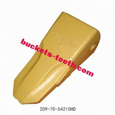209-70-54210 Komatsu PC650 Series Standard Bucket Tooth,  Excavator Bucket Teeth
