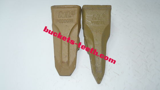 207-70-14151TL/207-70-14151RE Excavator Bucket Teeth, Excavator Bucket Tip For Komatsu PC300