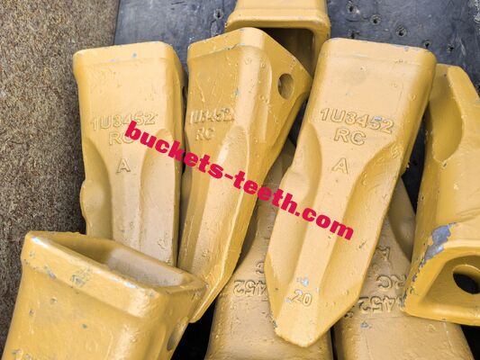 9W8452 Heavy Mining Excavator Bucket Teeth E345 Excavator Bucket Teeth 1U3452