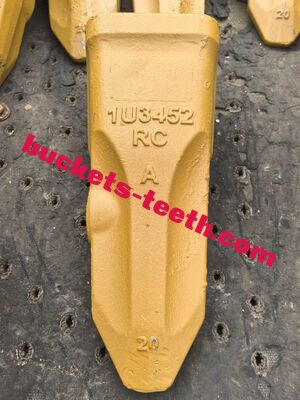 Rock Type 1U3452 Excavator Bucket Teeth  Ground Engaging Tools Point Tooth