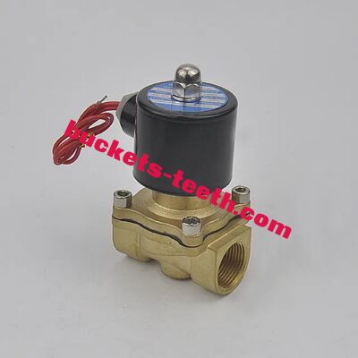 2W025-06 24V Normally Open Solenoid Valve Air Water Brass Direct Acting Solenoid Valve
