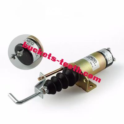366-07197 36607198 Excavator Parts Diesel Engine 12v 24V Generator Solenoid Valve 36607197