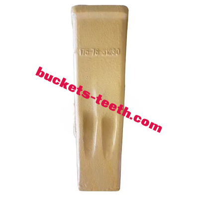 Bulldozer Bucket Tooth 175-78-31230 175-78-31230TL Single Shank Ripper Teeth Tip Bucket Teeth
