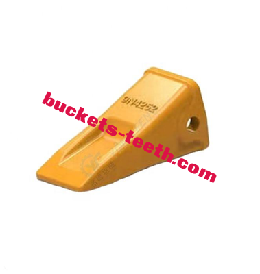 9N4252 Excavator Bucket Tooth Alloy Steel 48-52HRC Hardness 18J Impact ISO9001  for 312 315 J250