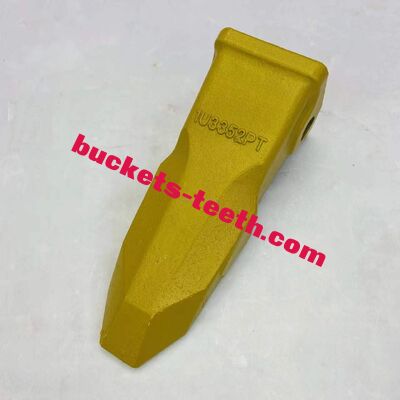 1U3352 Excavator  Bucket Tip Alloy Steel Casting Quenching Heat Treated 48-52HRC OEM for 320