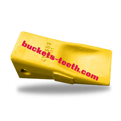 4T2353 Excavator Bucket Teeth 50T J350 Sharp Conical Point High Penetration Mining Alloy Steel Wear Parts