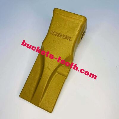 1U3352 Excavator Bucket Teeth , Alloy Steel Ground Engaging Tool Compatible with Multiple Models