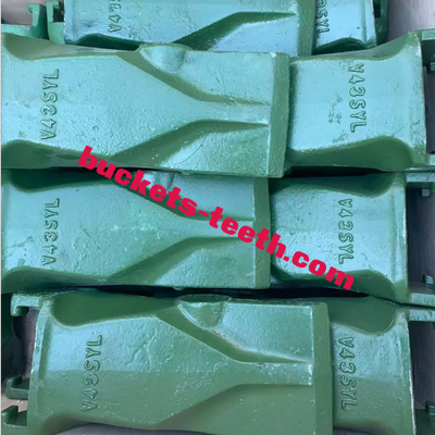 V43SYL Heavy Duty Excavator Bucket Tooth  High Wear Resistant Casting Teeth