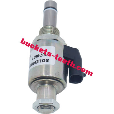 Excavator Spare Parts Solenoid Valve 107-0677 24V DC  for 3412E 3408E Engine Excavator