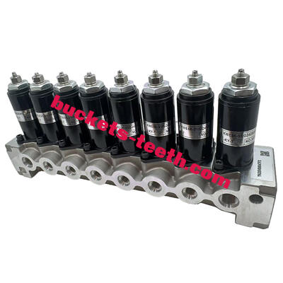 YN35V00047F3 Excavator Solenoid Valve Assembly 24V DC Excavator Spare Parts for SK200-8 SK250-8 SY235-8