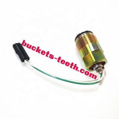 Excavator Spare Parts 609-74211200 Hydraulic Pump Solenoid Valve 24V DC  for Excavator Hydraulic System