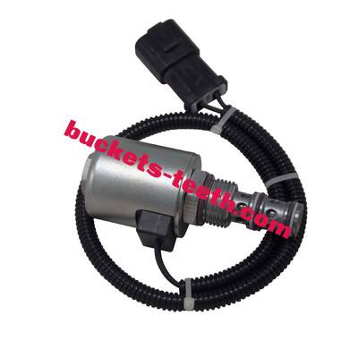 20Y-60-22122 Rotary Solenoid Valve 24V DC Excavator Spare Parts for PC120-6 PC200-5 Excavator