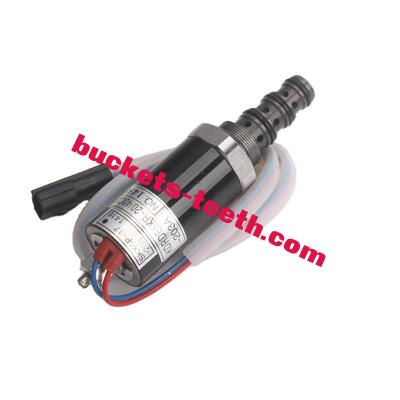 7223-00810 Excavator Hydraulic Solenoid Valve 24V DC Excavator Spare Parts for EC210 EC240 EC360