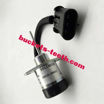 1G925-60011 1G92560011 12V DC SVL75 SVL90 Skid Steer Fuel Shutoff Solenoid Valve