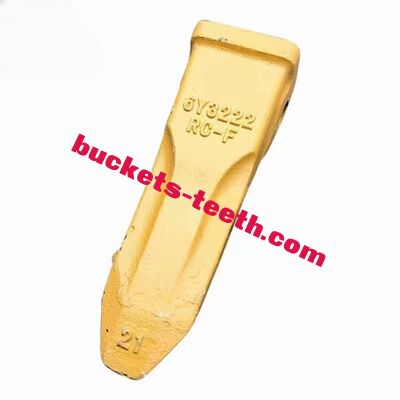 Construction Machinery Bucket Teeth Standard Tip 6Y3222 6Y-3222 for Excavator Demolition Ripper Wear Tip